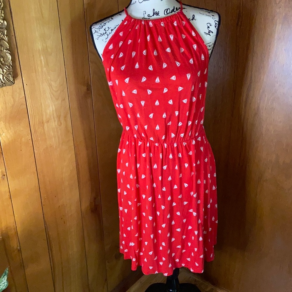 Old Navy Gathered Neck Sun Dress